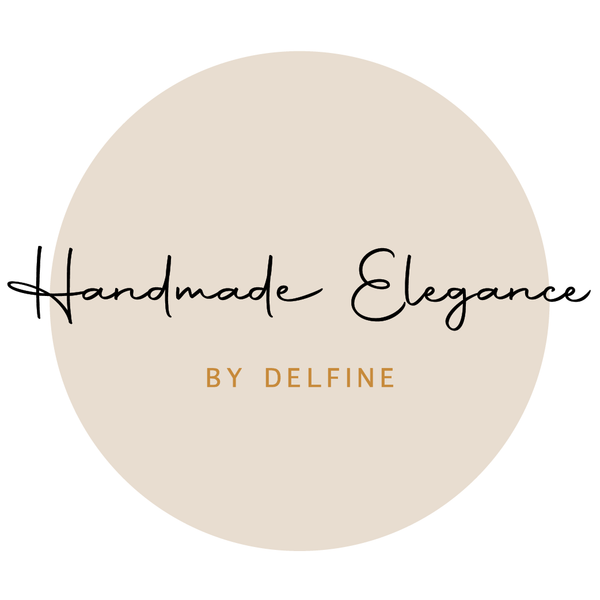 Unieke handgemaakte oorbellen van Handmade Elegance by Delfine